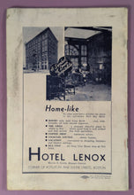 Load image into Gallery viewer, Vintage 1937 The Gray Line Boston and New England Tour Brochure with Map