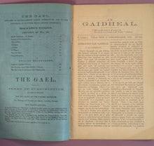 Load image into Gallery viewer, An Gaidheal / The Gael Gaelic & English Magazine Vol 5 No 49 1876 Antique