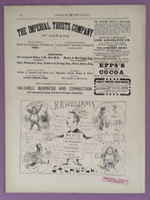 Load image into Gallery viewer, Grip Magazine Vol. XXXIII No. 5 - August 3, 1889 - Toronto Satirical Paper