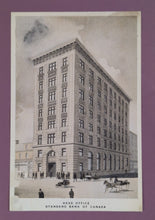 Load image into Gallery viewer, Vintage Postcard Head Office Standard Bank of Canada Toronto