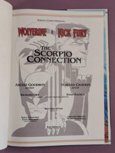 Load image into Gallery viewer, Wolverine & Nick Fury: The Scorpio Connection HC Marvel Graphic Novel (1989)