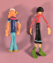 Load image into Gallery viewer, Vintage Popeye & Olive Oyl Bendable Figures Toy Lot KFS Justoys
