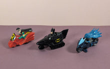 Load image into Gallery viewer, Vintage 1993 McDonald's Batman The Animated Series Toy Vehicles Lot of 3