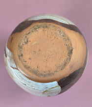 Load image into Gallery viewer, Vintage M.S. Wallbridge Studio Art Pottery Vase Marked Ontario Canada