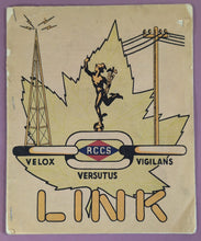 Load image into Gallery viewer, WWII Era RCCS Royal Canadian Corps of Signals "LINK" Booklet c.1944