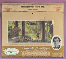 Load image into Gallery viewer, Vintage 1966 Remington 150th Anniversary Calendar Peterborough Guns Ltd.