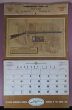 Load image into Gallery viewer, Vintage 1966 Remington 150th Anniversary Calendar Peterborough Guns Ltd.