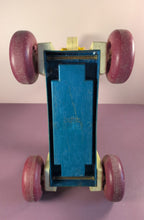 Load image into Gallery viewer, Vintage 1976 Fisher-Price #978 Ride-On Riding Horse Toy Red Wheels