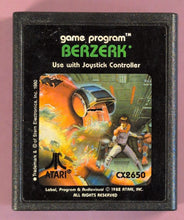 Load image into Gallery viewer, Vintage Atari 2600 Berzerk Game Program Cartridge CX2650 1982