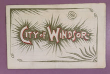 Load image into Gallery viewer, Antique 1892 City of Windsor Incorporation Souvenir Program Booklet
