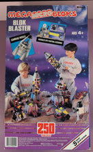 Load image into Gallery viewer, Vintage 1992 Ritvik Mega Micro Bloks Galaxy Blok Blaster Set 9501 250 Pcs