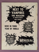 Load image into Gallery viewer, Famous Monsters of Filmland #7 Magazine June 1960 Cyclops' Evil Eye