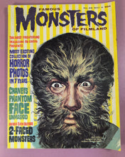 Load image into Gallery viewer, Famous Monsters of Filmland Magazine #28 May 1964 Werewolf Bella Lugosi Cover