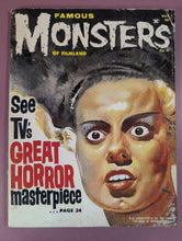 Load image into Gallery viewer, Famous Monsters of Filmland #19 Magazine May 1962 Bride of Frankenstein