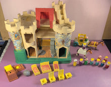 Load image into Gallery viewer, Vintage 1974 Fisher-Price Little People Play Family Castle #993 Playset