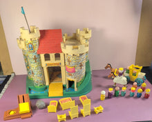 Load image into Gallery viewer, Vintage 1974 Fisher-Price Little People Play Family Castle #993 Playset