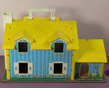 Load image into Gallery viewer, Vintage Fisher-Price Little People Play Family House #952 Lot w/ Furniture