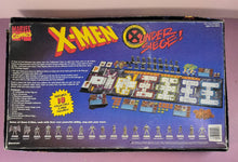 Load image into Gallery viewer, Vintage 1994 Pressman Marvel X-Men Under Siege Board Game w/ 18 Figures