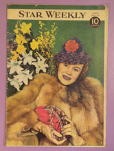 Load image into Gallery viewer, Lot of 5 Vintage The Star Weekly Magazines, March 1939, Joyce Compton
