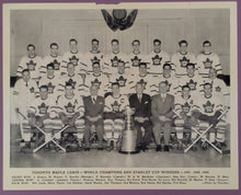 Load image into Gallery viewer, 1949 Quaker Oats Toronto Maple Leafs Stanley Cup Champions 8x10 Photo