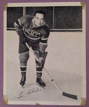Load image into Gallery viewer, 1945-54 Quaker Oats Photo Toe Blake Montreal Canadiens 8x10 Hockey
