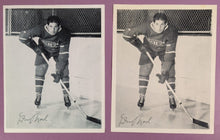 Load image into Gallery viewer, Elmer Lach 1945-54 Quaker Oats Blue Tint & 1st Version Variation 8x10 Photos