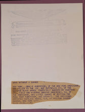 Load image into Gallery viewer, 1945 NY Americans vs Chicago Blackhawks Hockey Type 1 News Photo Robertson