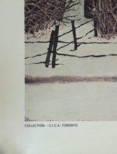 Load image into Gallery viewer, John Kasyn "Old House on Bleecker St." C.I.C.A. Toronto Lithograph Print