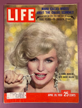 Load image into Gallery viewer, LIFE Magazine April 20, 1959 - Marilyn Monroe Cover - The Callas Scandals