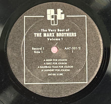 Load image into Gallery viewer, The Very Best of The Marx Brothers Vol. 1 Vinyl 2 LP Record Set AAT-201/2
