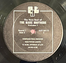 Load image into Gallery viewer, The Very Best of The Marx Brothers Vol. 1 Vinyl 2 LP Record Set AAT-201/2
