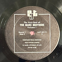 Load image into Gallery viewer, The Very Best of The Marx Brothers Vol. 1 Vinyl 2 LP Record Set AAT-201/2