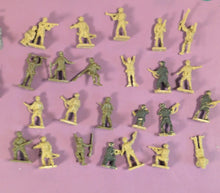 Load image into Gallery viewer, Large Mixed Lot of Vintage Plastic Medieval Toy Soldiers Knights & Cavalry