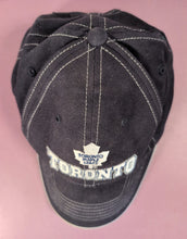Load image into Gallery viewer, Signed Toronto Maple Leafs CCM Hat Autographed by Eddie Shack #23 & Dennis Hull