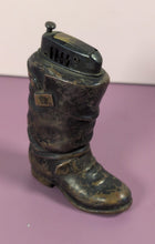 Load image into Gallery viewer, Vintage Copper Tone Boot Shaped Table Lighter Mid-Century Novelty
