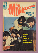 Load image into Gallery viewer, The Monkees Dell Comic Book June 1968 Vintage Silver Age