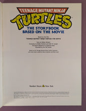 Load image into Gallery viewer, Teenage Mutant Ninja Turtles: The Storybook Based on the Movie (Random House)