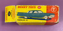 Load image into Gallery viewer, Vintage Dinky Toys 147 Cadillac 62 Empty Box Only Made in England