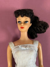 Load image into Gallery viewer, Vintage 1960s Ponytail Barbie Doll w/ Black Vinyl Case & Large Clothes Lot