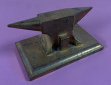 Load image into Gallery viewer, Art Deco Bauhaus Bronze Anvil Bench Tool – Jeweler Goldsmith