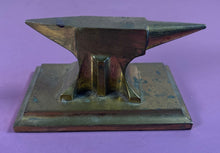 Load image into Gallery viewer, Art Deco Bauhaus Bronze Anvil Bench Tool – Jeweler Goldsmith