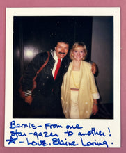 Load image into Gallery viewer, Elaine Loring Signed Polaroid Type-1 Photo to Bernie - TV Personality