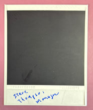 Load image into Gallery viewer, Wayne King III & Tony Orlando Autographed Polaroid Type-1 Photo Signed