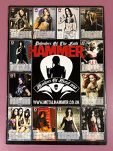 Load image into Gallery viewer, Metal Hammer Maidens of Metal 2010 Calendar - Defenders Of The Faith
