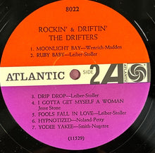 Load image into Gallery viewer, The Drifters - Rockin' & Driftin' LP Vinyl Atlantic Records 8022 (1958)