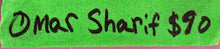 Load image into Gallery viewer, Omar Sharif Autographed Color Photo with Separate Signature Cut