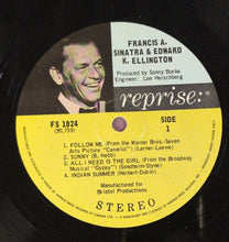 Load image into Gallery viewer, Francis Sinatra & Edward Ellington - Francis A. & Edward K. LP Reprise FS 1024
