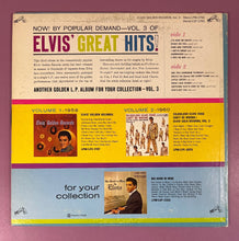 Load image into Gallery viewer, Elvis Presley - Elvis' Golden Records Vol. 3 - 1963 RCA Victor LP (LPM-2765)