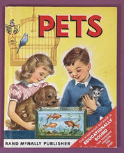 Load image into Gallery viewer, Vintage "Pets" Start-Right Elf Book #8617 Rand McNally 1968 Children's