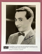 Load image into Gallery viewer, Pee-wee Herman Big Top Pee-Wee USA Network Promo Photo Pre-printed Auto